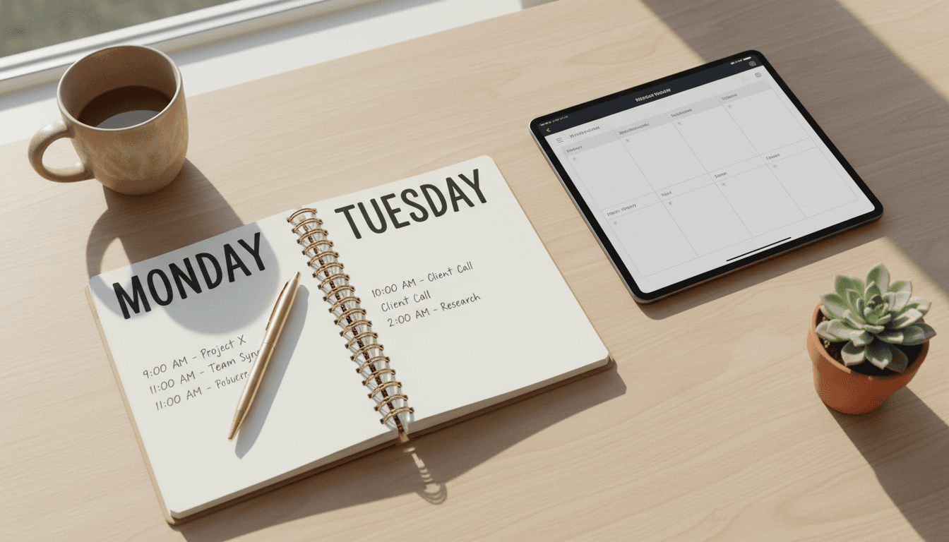 5 Simple ADHD Planner Strategies to Master Productivity and Reduce Stress
