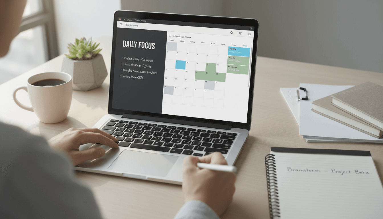 How to Use a Planner with ADHD: A Beginner Guide to Starting Without Overwhelm